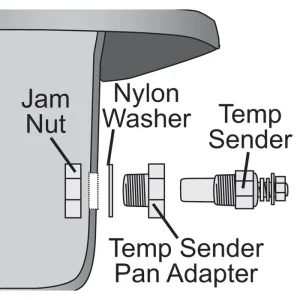 Derale Transmission Pan Drain Plug Kit 13010