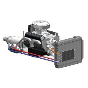Derale Dyno-Cool Aluminum Trans Cooler 12904