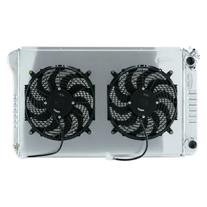 Cold Case 68-72 A-Body LS Swap Dual 12″ GMA546AK Radiator and Fan Kit