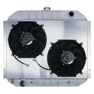 Cold Case 66-79 Ford Truck Dual 12″ FOT575AK Radiator and Fan Kit