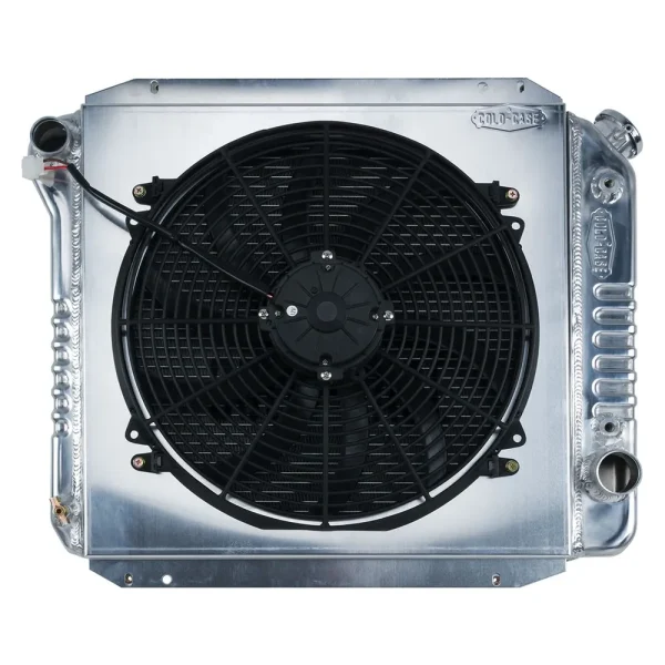 Cold Case 66-77 Ford Bronco 16″ FOT574AK Radiator and Fan Kit