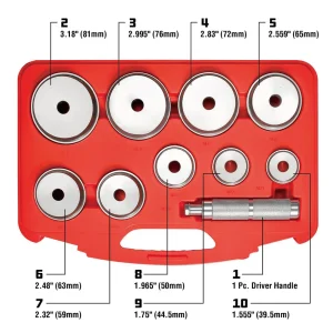 Powerbuilt BEARING RACE AND SEAL INSTALLER SET 948004