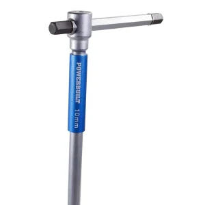 Powerbuilt 8PCS 3 WAY MM T-HANDLE SPIN HEX WRENCH 941645