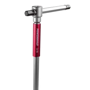 Powerbuilt 8PCS SAE 3 WAY T-HANDLE SPIN HEX WRENCH 941644