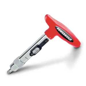 Powerbuilt 1/4 Inch Drive TPMS T-Handle Torque Wrench 649971