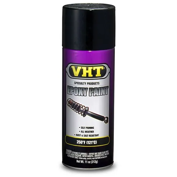 VHT Epoxy All Weather Paints Satin Black Epoxy Aerosol 11 OZ SP652