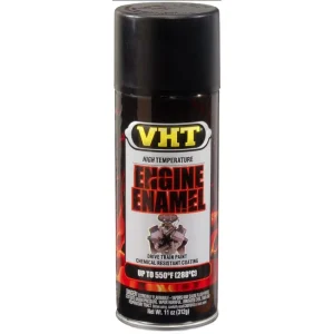 VHT Engine Enamel High Temp GM Satin Black Aerosol 11 OZ SP139