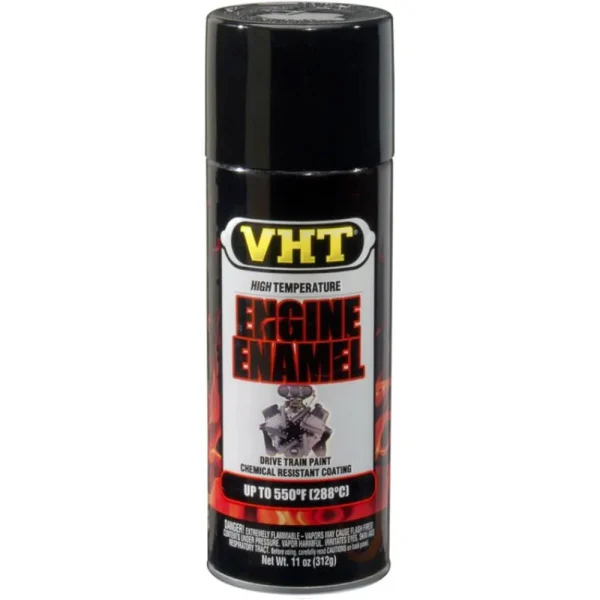 VHT Engine Enamel High Temp Gloss Black Aerosol 11 OZ SP124