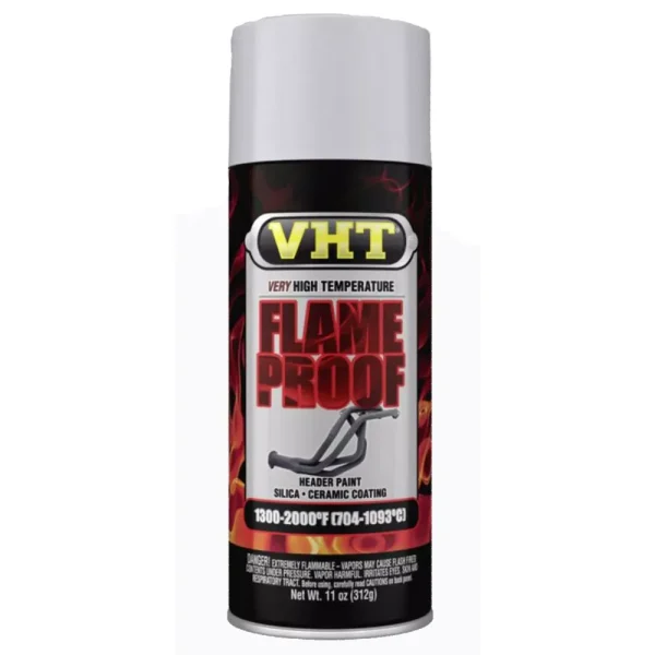 VHT Flameproof Coating Very High Temp Flat Aluminum Aerosol 11 OZ SP117