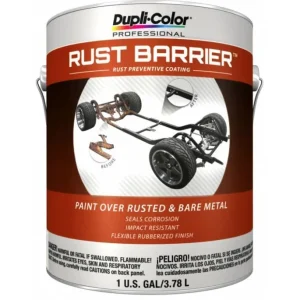 Dupli-Color Rust Barrier Rust Preventative Coating Bulk Flat Black Gallon Gallon 128 OZ RBG100