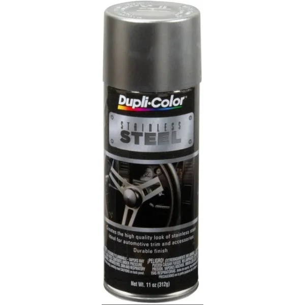 Dupli-Color Automotive Metallics Stainless Steel Spray Aerosol 11 OZ SS100