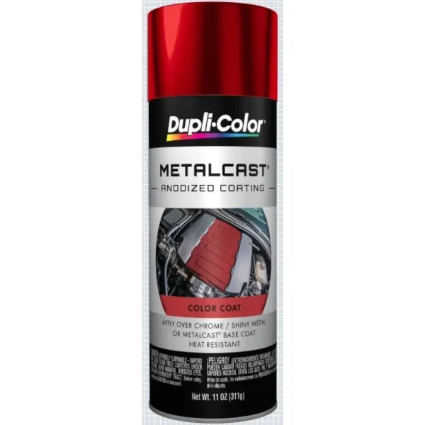 Dupli-Color Metalcast Red Anodized Aerosol 11 OZ MC200