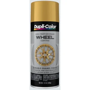 Dupli-Color Wheel Paint High Performance Matte Gold Aerosol 12 OZ HWP111