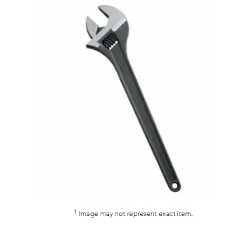 Proto 718SB Protoblack Adjustable Wrenches, 18 in Long, 2 1/16 in Opening, Black Oxide (1 EA)