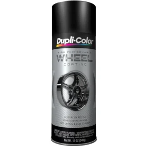 Dupli-Color Wheel Paint High Performance Black Aerosol 11 OZ HWP104