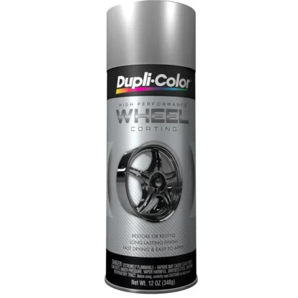 Dupli-Color Wheel Paint High Performance Silver Aerosol 11 OZ HWP101