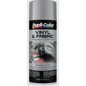 Dupli-Color Vinyl & Fabric Spray High Performance Medium Gray Aerosol 11 OZ HVP109