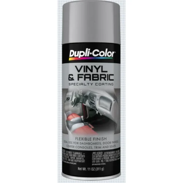 Dupli-Color Vinyl & Fabric Spray High Performance Medium Gray Aerosol 11 OZ HVP109