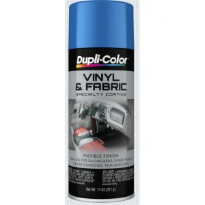 Dupli-Color Vinyl & Fabric Spray High Performance Blue Aerosol 11 OZ HVP102