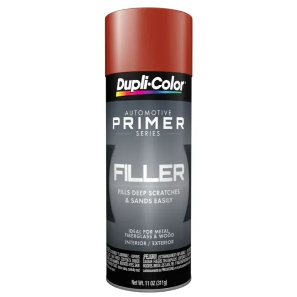 Dupli-Color Multi-Purpose Filler Primer Scratch Filler & Primer – Red Oxide Aerosol 11 OZ FP102