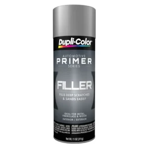 Dupli-Color Multi-Purpose Filler Primer Scratch Filler & Primer – Gray Aerosol 11 OZ FP101