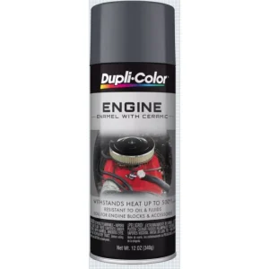 Dupli-Color Engine Paint with CERAMIC Cast Coat Iron Aerosol 12 OZ DE1651