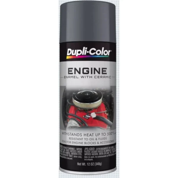 Dupli-Color Engine Paint with CERAMIC Cast Coat Iron Aerosol 12 OZ DE1651