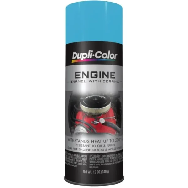 Dupli-Color Engine Paint with CERAMIC Torque ‘N’ Teal Aerosol 12 OZ DE1643