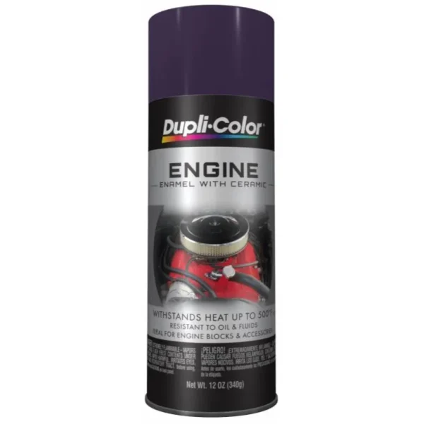 Dupli-Color Engine Paint with CERAMIC Plum Purple Aerosol 12 OZ DE1640