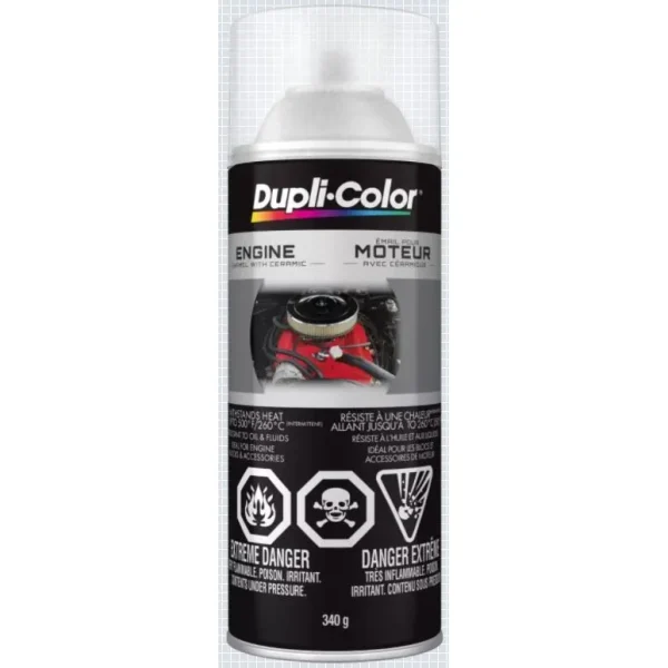 Dupli-Color Engine Paint with CERAMIC Clear Aerosol 12 OZ DE1636