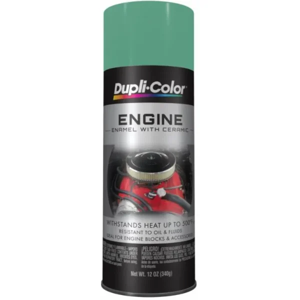 Dupli-Color Engine Paint with CERAMIC Detroit Diesel Alpine Green Aerosol 12 OZ DE1618