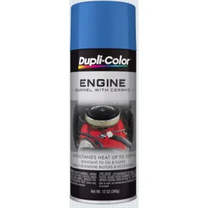 Dupli-Color Engine Paint with CERAMIC General Motors Blue Aerosol 12 OZ DE1608