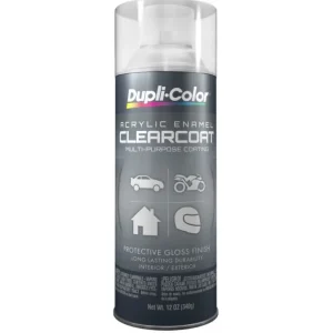 Dupli-Color Multi-Purpose Enamel Crystal Clear Aerosol 12 OZ DA1692