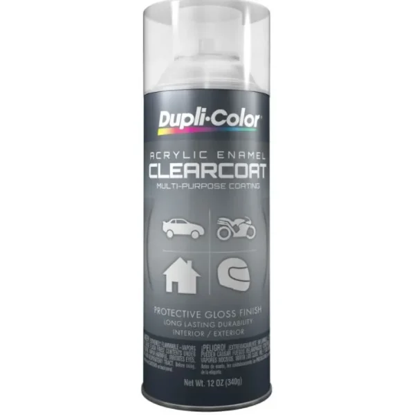 Dupli-Color Multi-Purpose Enamel Crystal Clear Aerosol 12 OZ DA1692