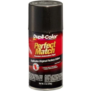Dupli-Color Perfect Match Premium Automotive Paint Universal Black Metallic Aerosol 8 OZ BUN0090