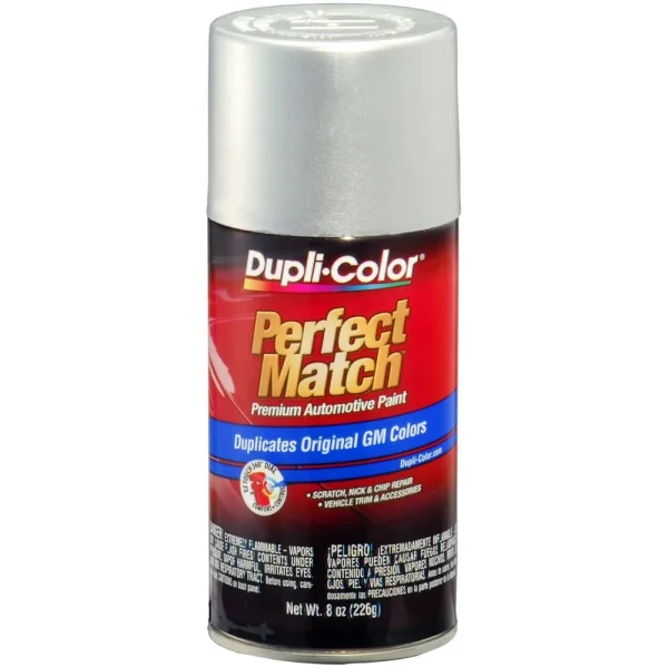 Dupli-Color Perfect Match Premium Automotive Paint General Motors Galaxy Silver (M) (12 WA519F) Aer
