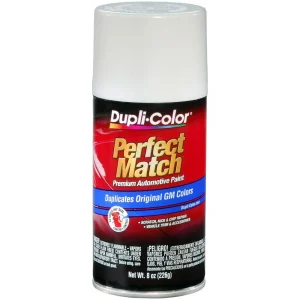 Dupli-Color Perfect Match Premium Automotive Paint General Motors Olympic White (50 WA8624) Aerosol