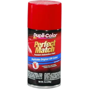 Dupli-Color Perfect Match Premium Automotive Paint General Motors Bright Red (81 WA8774) Aerosol 8
