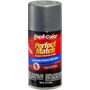 Dupli-Color Perfect Match Premium Automotive Paint General Motors Gunmetal (M) (84 WA7782) Aerosol