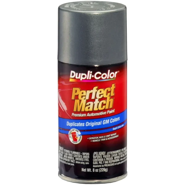 Dupli-Color Perfect Match Premium Automotive Paint General Motors Gunmetal (M) (84 WA7782) Aerosol