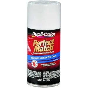 Dupli-Color Perfect Match Premium Automotive Paint General Motors Arctic White 10 WA9567 Aerosol 8