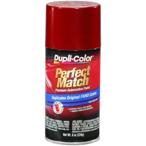 Dupli-Color Perfect Match Premium Automotive Paint Ford Toreador Red (M) (FL) Aerosol 8 OZ BFM0344