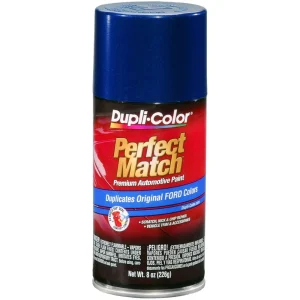 Dupli-Color Perfect Match Premium Automotive Paint Ford Royal Blue (KM) Aerosol 8 OZ BFM0340