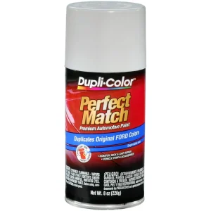 Dupli-Color Perfect Match Premium Automotive Paint Ford Oxford White (9L,A9,YO,YZ) Aerosol 8 OZ BFM
