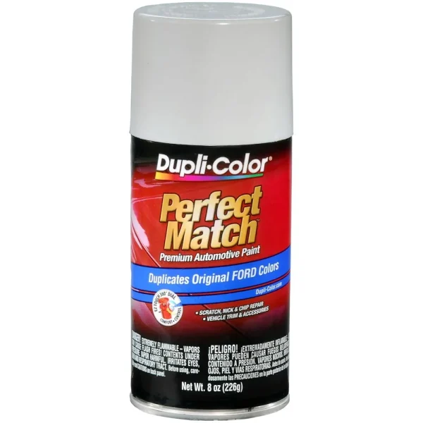 Dupli-Color Perfect Match Premium Automotive Paint Ford Oxford White (9L,A9,YO,YZ) Aerosol 8 OZ BFM