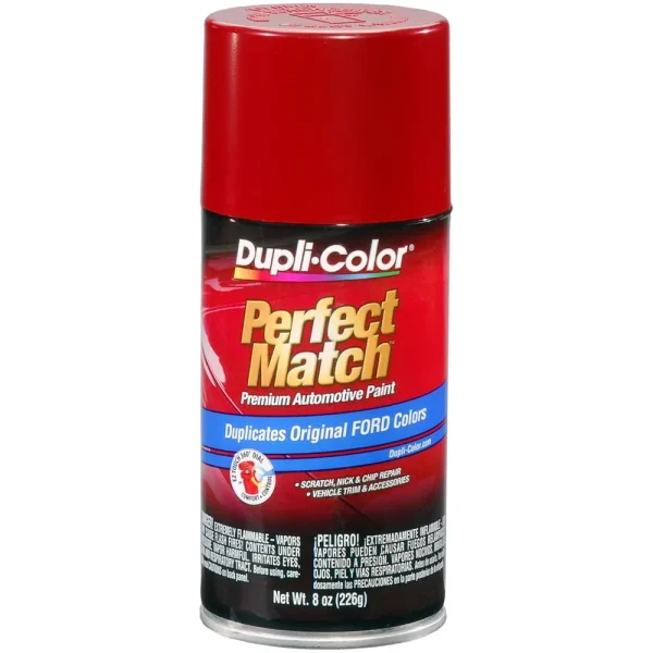 Dupli-Color Perfect Match Premium Automotive Paint Ford Candy Apple Red (T,2K,EU) Aerosol 8 OZ BFM0