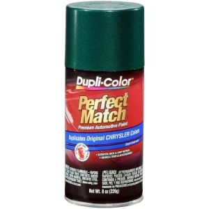 Dupli-Color Perfect Match Premium Automotive Paint Chrysler Forest Green Pearl (PG8) Aerosol 8 OZ B