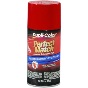 Dupli-Color Perfect Match Premium Automotive Paint Chrysler Flame Red (PR4) Aerosol 8 OZ BCC0419