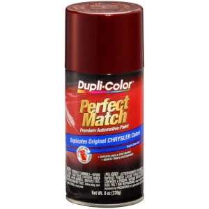 Dupli-Color Perfect Match Premium Automotive Paint Chrysler Dark Garnet Red Pearl (PRV,XRV) Aerosol