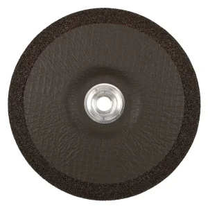 Weiler 58074 7″ x 1/4″ TIGER ZIRC Type 27 Grinding Wheel, Z24T, 5/8″-11 Nut, 10/BOX